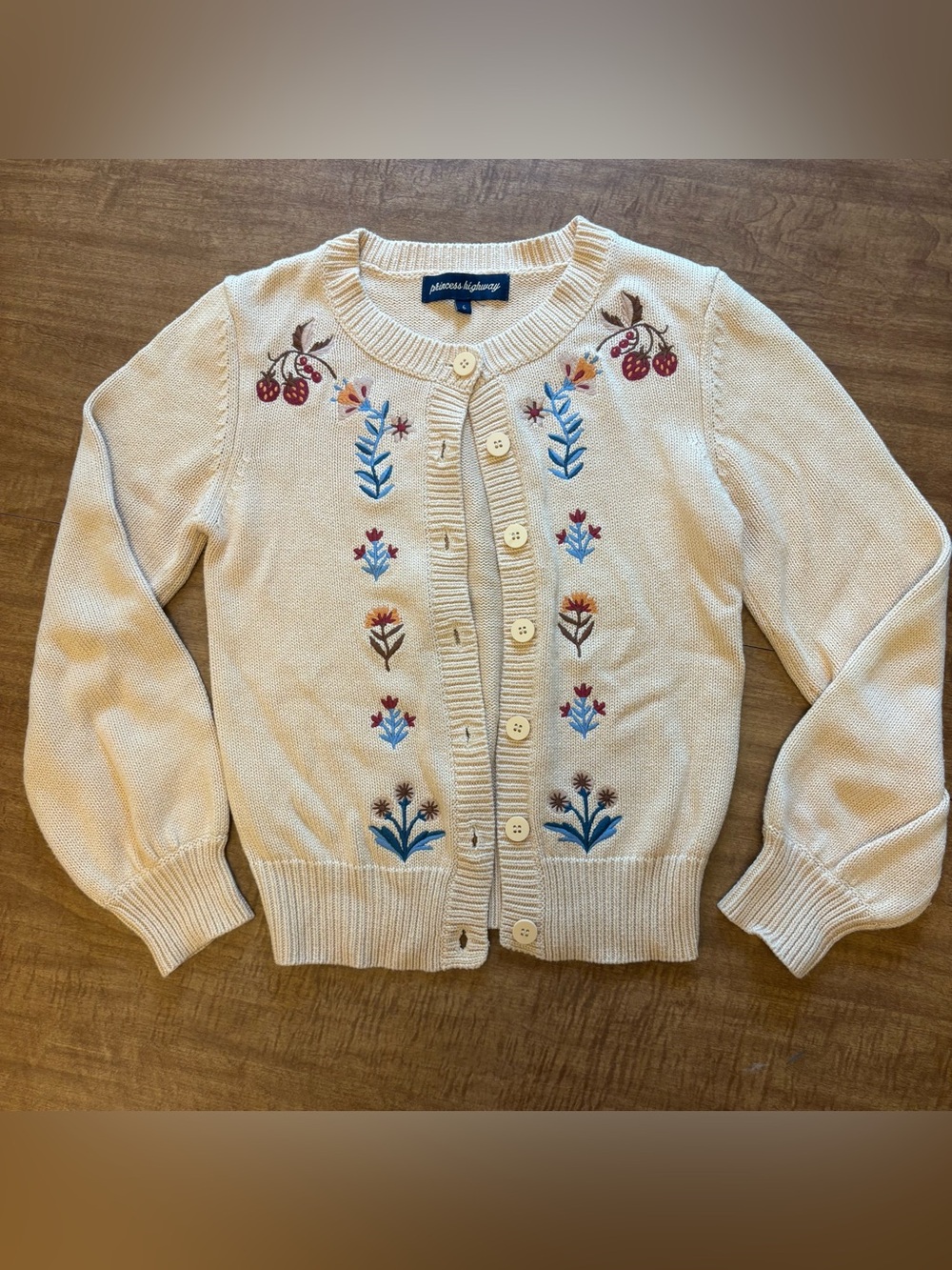 Princess Highway Embroidered Cardigan